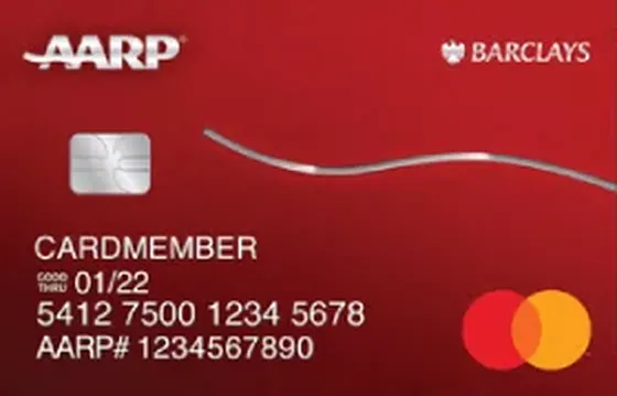 AARP Travel Rewards Mastercard from Barclays Bank Delaware credit card