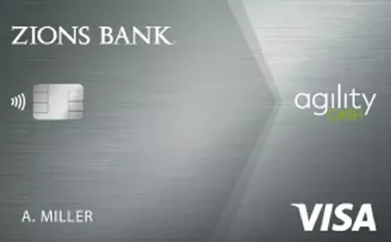 Agility Cash Visa from Zions Bank credit card