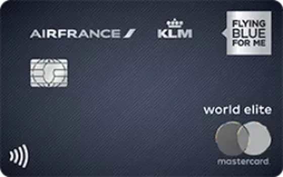 Air France KLM World Elite Mastercard from Bank of America credit card