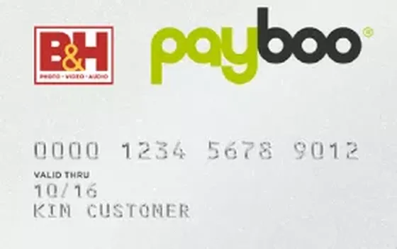 B&H Payboo from Comenity Bank credit card