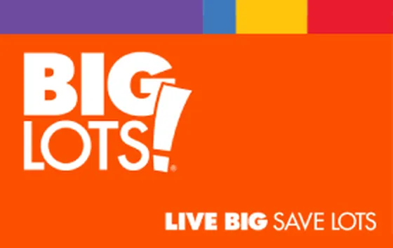Big Lots from Comenity Bank credit card