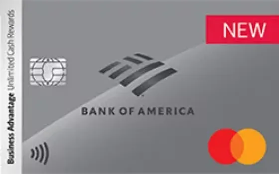 Business Advantage Unlimited Cash Rewards Secured from Bank of America credit card