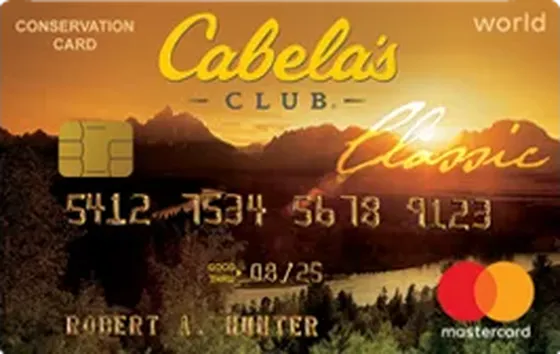 Cabela’s CLUB Mastercard Credit Card credit card
