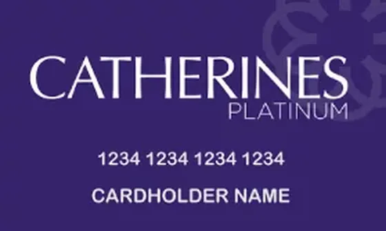 Catherines Platinum from Comenity Bank credit card
