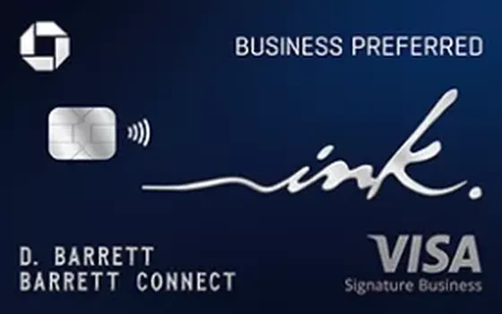 Chase Ink Business Preferred Credit Card credit card