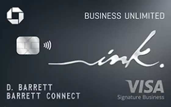 Chase Ink Business Unlimited Credit Card credit card