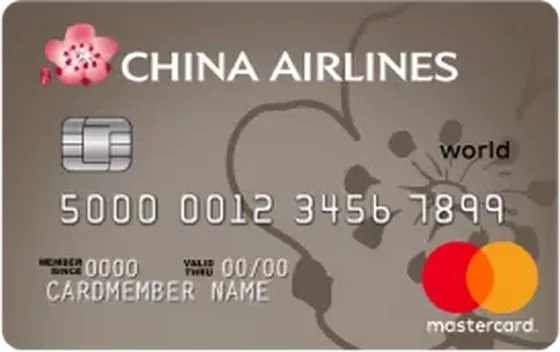 China Airlines World Elite Mastercard Gold from First National Bank of Omaha credit card