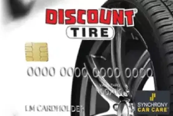 Discount Tire from Synchrony Bank credit card