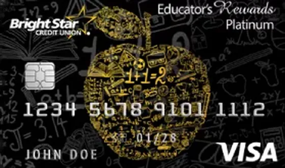 Educator Rewards Visa Platinum from BrightStar Credit Union credit card