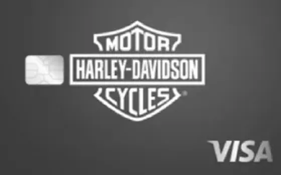 Harley-Davidson Visa Secured from US bank credit card
