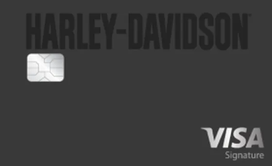Harley-Davidson Visa Signature from US bank credit card