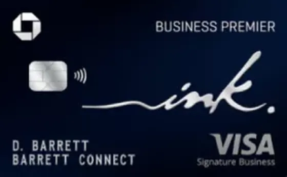 Ink Business Premier from Chase credit card