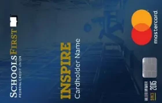 Inspire Mastercard from SchoolsFirst Federal Credit Union credit card