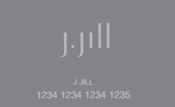 J.Jill from Comenity Bank credit card
