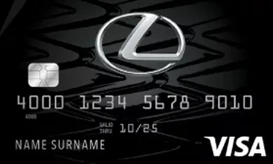 Lexus Pursuits Visa from Comenity Bank credit card