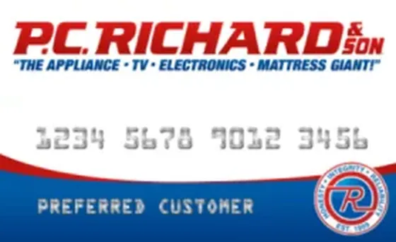 P.C. Richard & Son from Synchrony Bank credit card