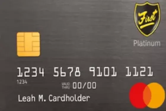 Platinum Mastercard from First Financial Bank credit card