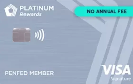 Platinum Rewards Visa Signature from Pentagon Federal Credit Union credit card