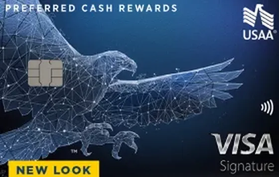 Preferred Cash Rewards Visa Signature from USAA Bank credit card
