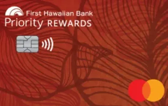Priority Rewards from First Hawaiian Bank credit card