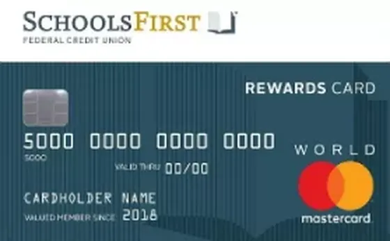 Rewards Mastercard from SchoolsFirst Federal Credit Union credit card