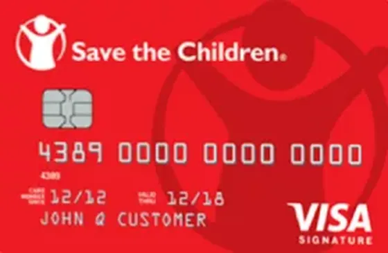 Save the Children Visa Signature from Commerce Bank credit card