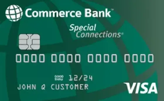 Secured Visa from Commerce Bank credit card