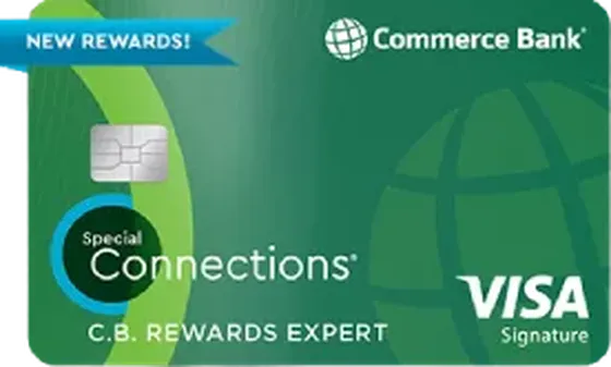 Special Connections Visa from Commerce Bank credit card