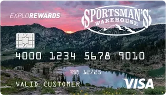 Sportsman’s Warehouse Explorewards Visa Credit Card credit card