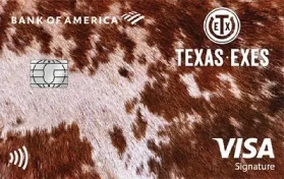 Texas Exes Customized Cash Rewards from Bank of America credit card