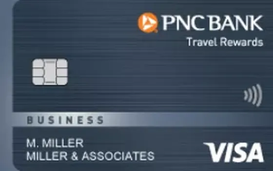 Travel Rewards Visa Business from PNC credit card