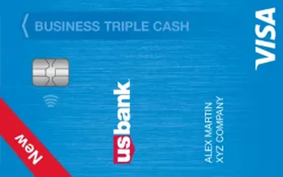 U.S. Bank Triple Cash Rewards Visa Business Card credit card