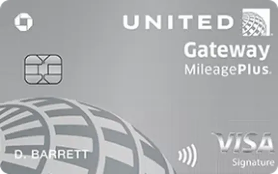 United Gateway from Chase credit card