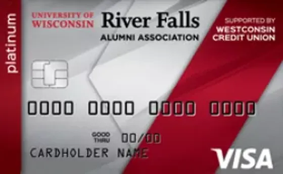 UW River Falls Alumni Platinum Visa from WESTconsin Credit Union credit card