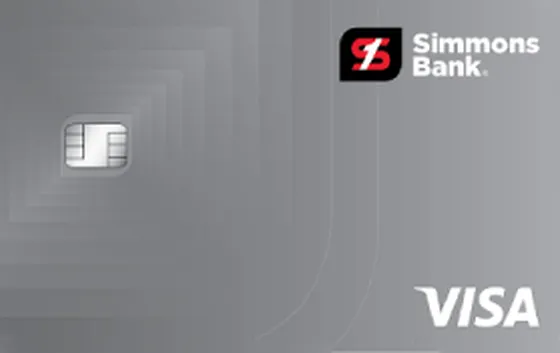 Visa from Simmons Bank credit card