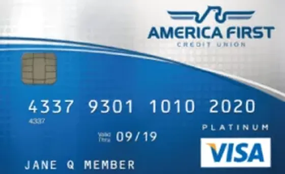 Visa Platinum from America First Credit Union credit card