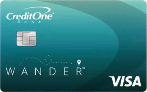 Wander from Credit One Bank credit card
