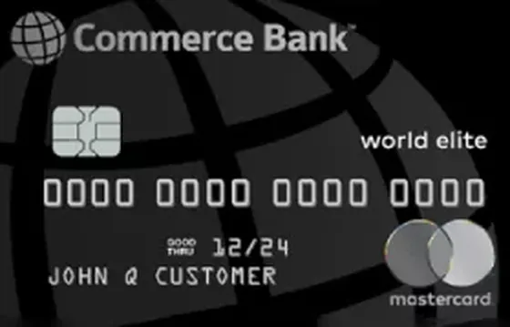 World Elite Mastercard from Commerce Bank credit card